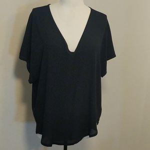 Black dressy top